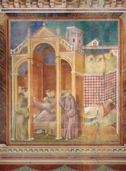 Die Vision von Bruder Agostino und dem Bischof von Assisi